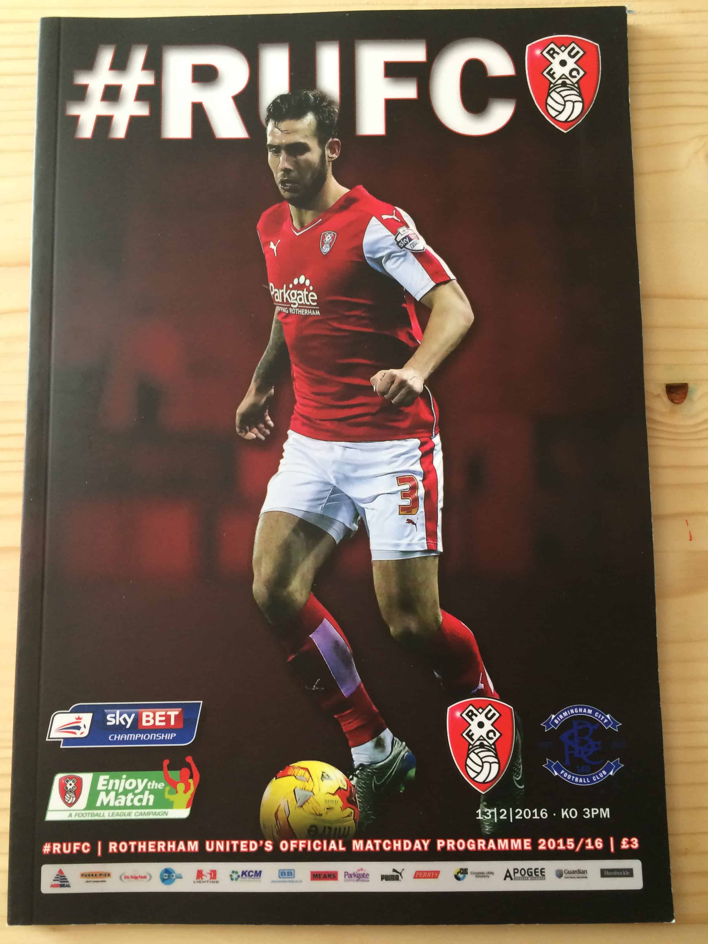 Rotherham United FC v Birmingham City FC